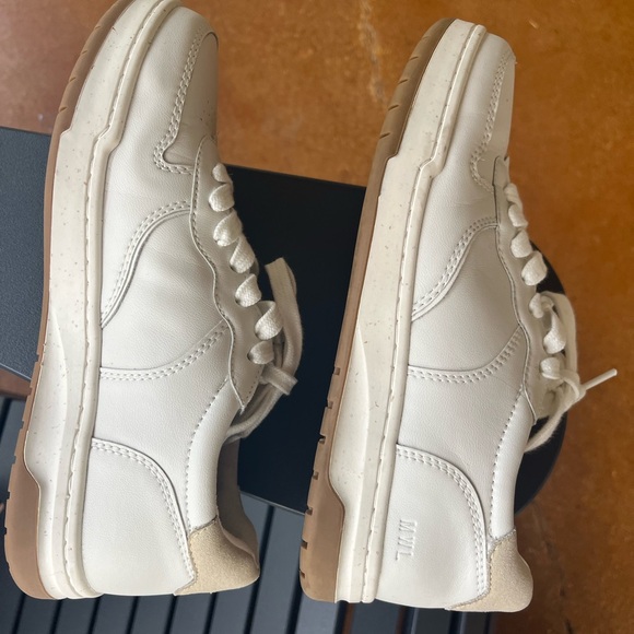 Madewell Court Sneakers in White Leather - Picture 5 of 9